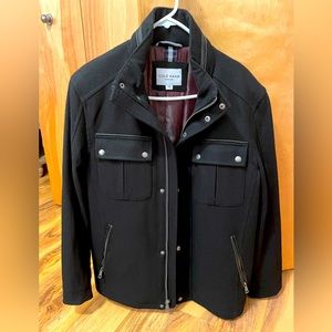 Cole Haan Melton Wool Trucker Jacket